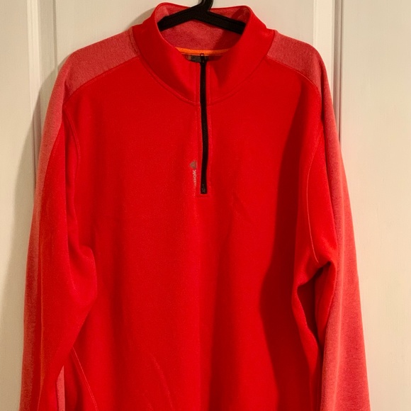 Reebok Other - Mens XXL Red Reebok Quarter Zip Fleece